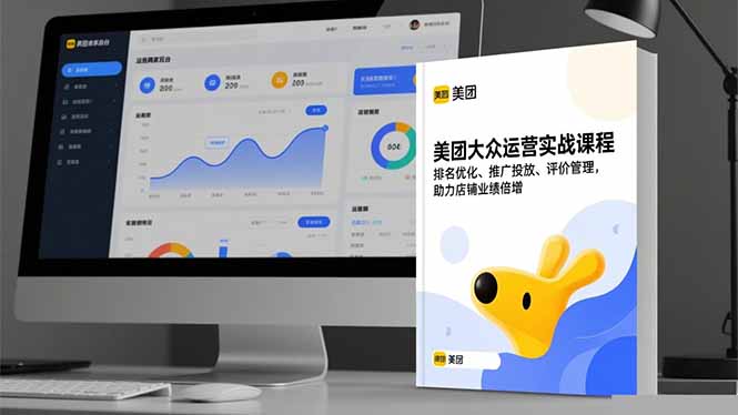 美团大众运营实战课程,排名优化、推广投放、评价管理,助力店铺业绩倍增-千帆创业